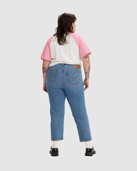 MEDIUM INDIGO WOMENS CLOTHING LEVI'S JEANS - 85953-0031