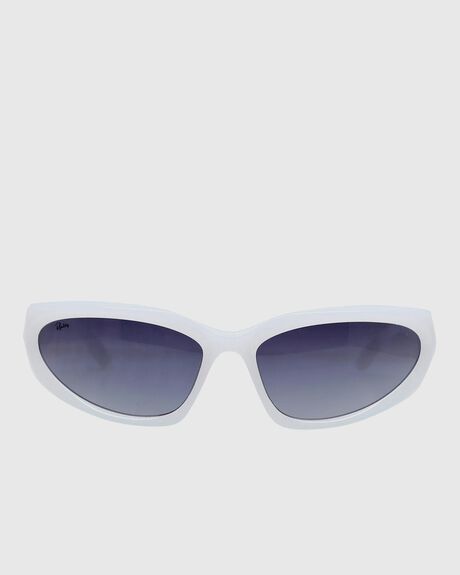 White frame sunglasses womens on sale