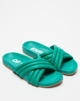 Womens new arrivals green slides