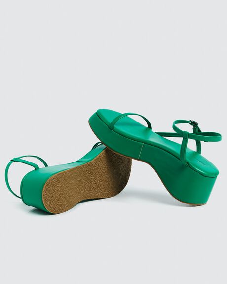 GREEN WOMENS FOOTWEAR ALICE IN THE EVE SANDALS - 52128700013