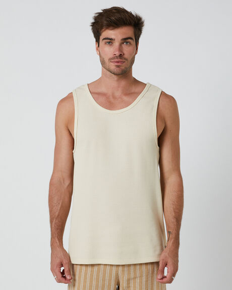 BEIGE MENS CLOTHING SILENT THEORY T-SHIRTS + SINGLETS - 4029064-BEIG
