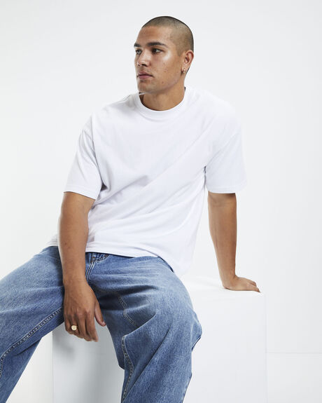 WHITE MENS CLOTHING GENERAL PANTS CO. BASICS T-SHIRTS + SINGLETS - 37402400023