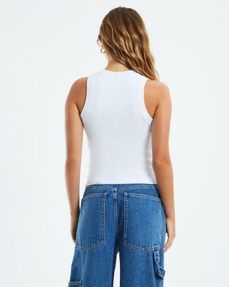 WHITE WOMENS CLOTHING GENERAL PANTS CO. BASICS T-SHIRTS + SINGLETS - 52493300026