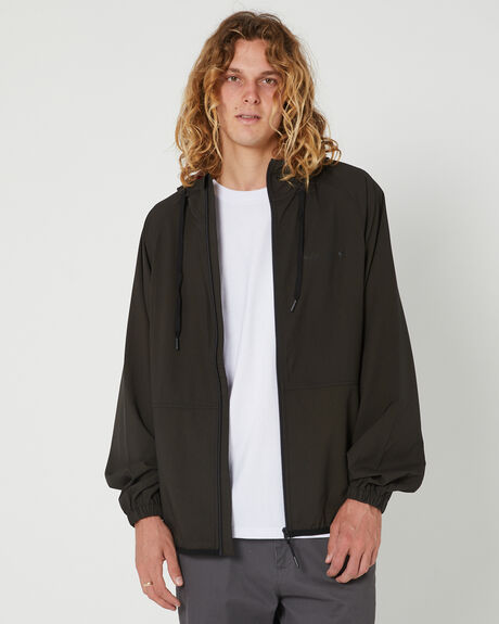BLACK MENS CLOTHING RIVVIA PROJECTS JACKETS - RJK-23101BLK
