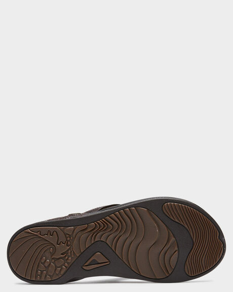 DARK BROWN MENS FOOTWEAR REEF THONGS - 2616DB2