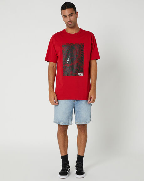 CHILI PEPPER MENS CLOTHING VANS GRAPHIC TEES - VN0005714ARED