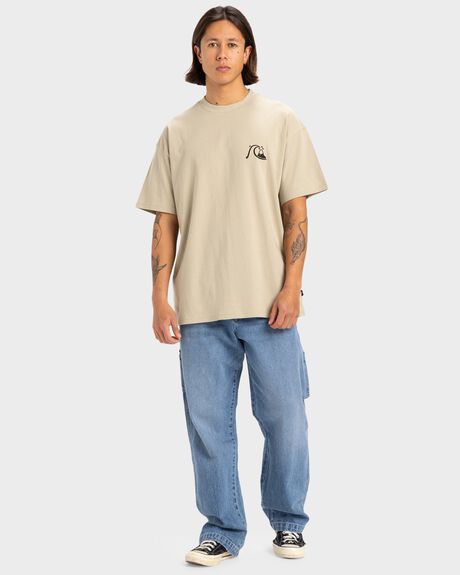 ABBEY STONE MENS CLOTHING QUIKSILVER T-SHIRTS + SINGLETS - UQYZT05514-THQ0