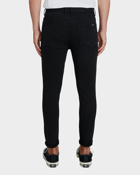 BLACK MENS CLOTHING STANDARD JEAN CO JEANS - 17554100037