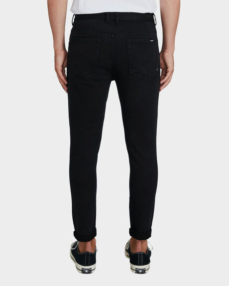 Standard Jean Co Offset Jeans Base - Black | SurfStitch