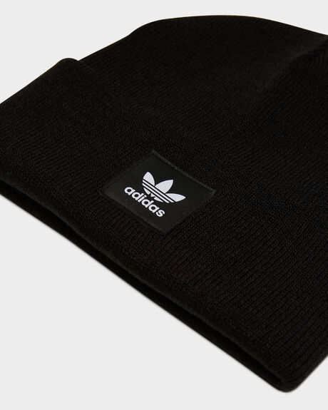 BLACK MENS ACCESSORIES ADIDAS HEADWEAR - ED8712BLK