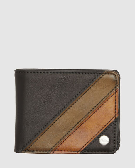 BLACK MENS ACCESSORIES QUIKSILVER WALLETS - AQYAA03386-KVJ0