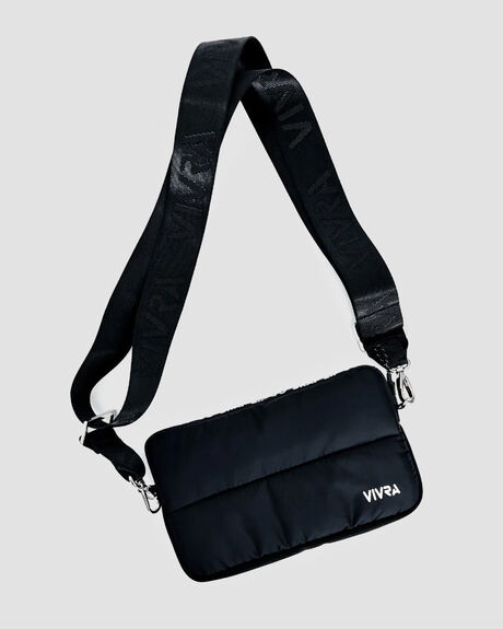 BLACK WOMENS ACCESSORIES VIVRA BAGS + BACKPACKS - U21-PD-001