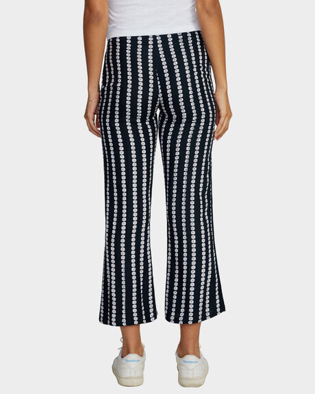 RVCA BLACK WOMENS CLOTHING RVCA PANTS - AVJNP00181-RVB