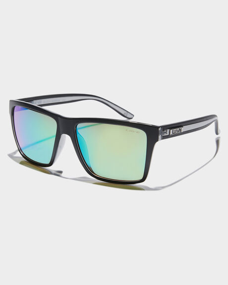 Liive Vision Sabotage X Mirror Polarised Sunglasses - Matt Black