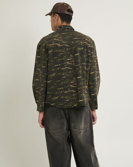 MULTI MENS CLOTHING SPENCER PROJECT SHIRTS - SPMW25853-MLT-S