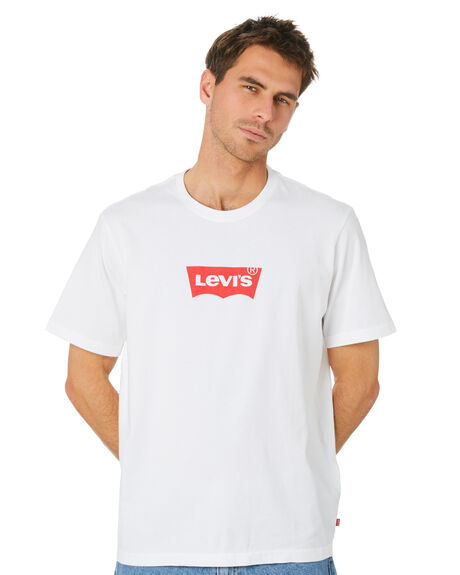 Levi's Relaxed Mens Tee - Batwing White | SurfStitch