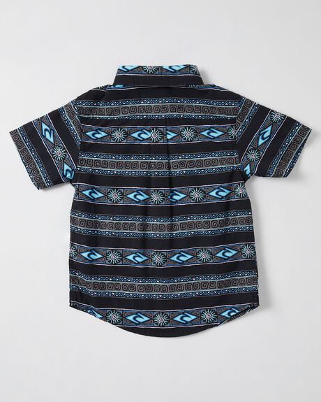 WASHED BLACK KIDS BOYS RIP CURL TOPS - 003TSH8264
