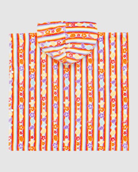 BRIGHT WHITE RAINBOW KIDS GIRLS ROXY TOWELS - ERLAA03055-WBB6