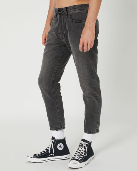 FADED BLACK MENS CLOTHING ABRAND JEANS - 82133A-089