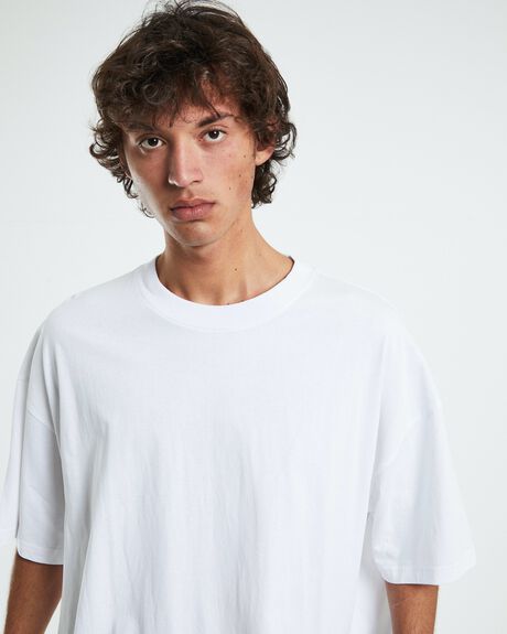 WHITE MENS CLOTHING GENERAL PANTS CO. BASICS T-SHIRTS + SINGLETS - 1000103799-WHT-S