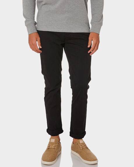 Academy Brand The Cooper Mens Chino Pant - Black | SurfStitch