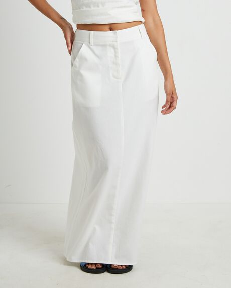 WHITE WOMENS CLOTHING SUBTITLED SKIRTS - 1000106392-WHT-XXS