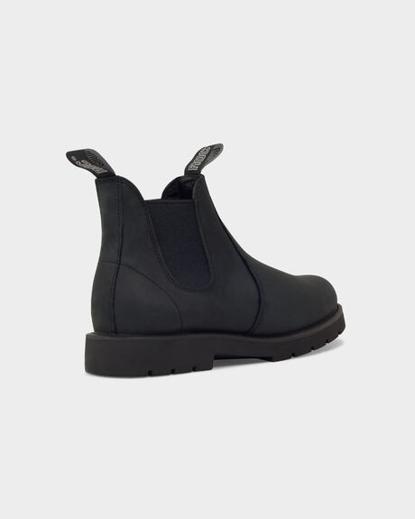 BLACK BUFF WOMENS FOOTWEAR ROC BOOTS BOOTS - JUMBUK2WL-BLKB-35