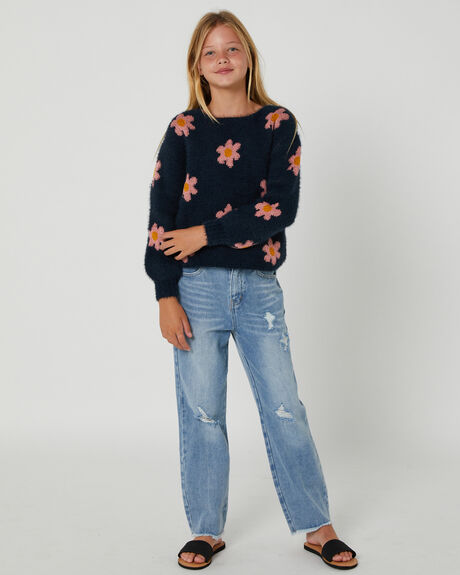 NAVY KIDS GIRLS EVE GIRL JUMPERS + JACKETS - 9512029NAVY
