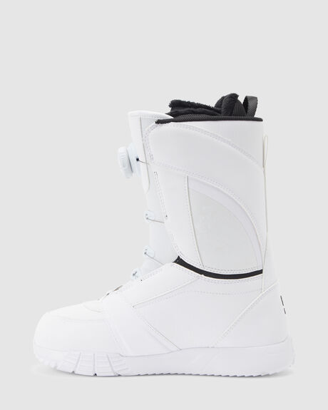WHITE WHITE SNOW WOMENS DC SHOES SNOWBOARD BOOTS - ADJO100033-WW0