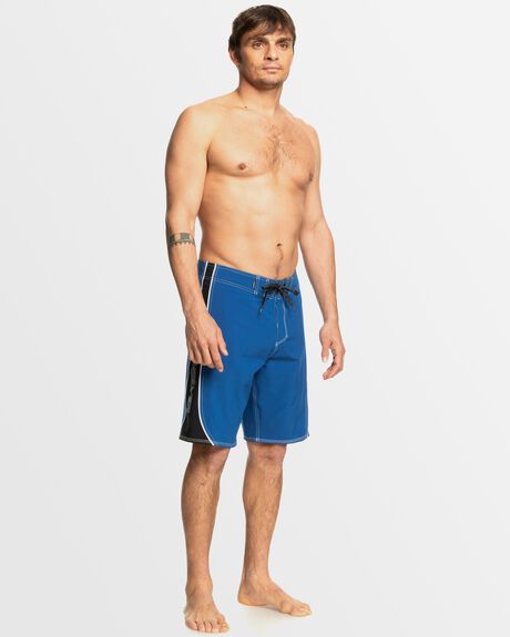 MONACO BLUE MENS CLOTHING QUIKSILVER BOARDSHORTS - AQYBS03695-BYC0