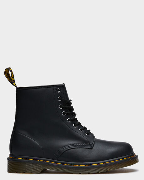 BLACK NAPPA MENS FOOTWEAR DR. MARTENS BOOTS - 11822002