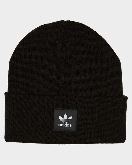 BLACK MENS ACCESSORIES ADIDAS HEADWEAR - ED8712BLK