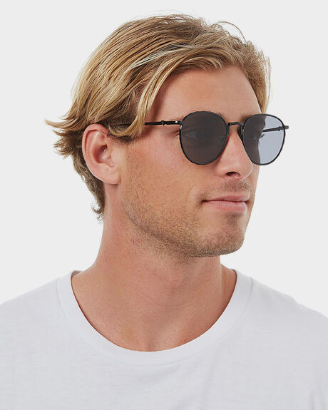 MATTE BLACK MENS ACCESSORIES VALLEY SUNGLASSES - S0297MTBLK