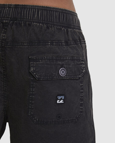 BLACK MENS CLOTHING BILLABONG SHORTS - UBYWS00103-BLK