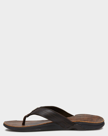 DARK BROWN MENS FOOTWEAR REEF THONGS - 2616DB2