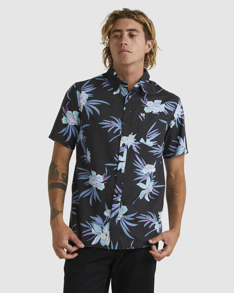 TARMAC NEW BLOOM MENS CLOTHING QUIKSILVER SHIRTS - EQYWT04440-KTA6