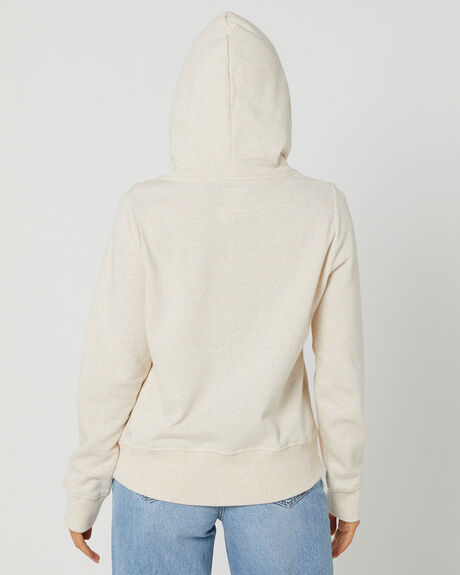 OATMEAL MARLE WOMENS CLOTHING RIP CURL HOODIES - 00EWFL8526