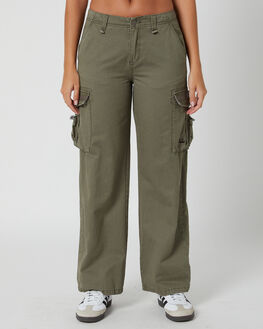 PANTALON CARGO STRAI RUSTY - Kaki — Rusty