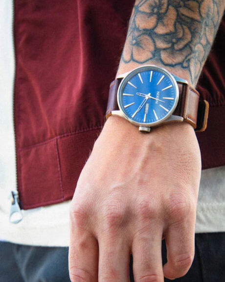 GOLD / INDIGO / BROWN MENS ACCESSORIES NIXON WATCHES - A105-5033-00