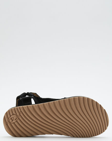 BLACK TAN WOMENS FOOTWEAR RIP CURL SANDALS - 138WOT5140