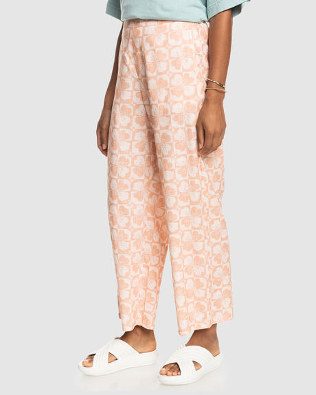 PALE DOGWOOD SUN WOMENS CLOTHING ROXY PANTS - ERJNP03520-NDS7