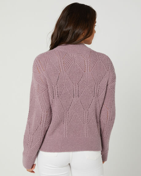 DUSTY LILAC WOMENS CLOTHING TIGERLILY KNITS + CARDIGANS - T625135DSTL
