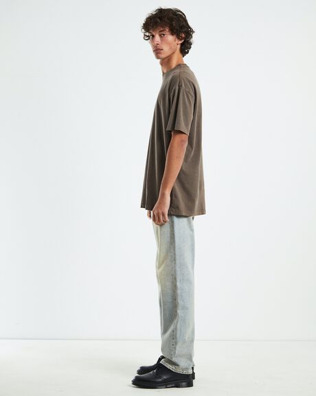 BROWN MENS CLOTHING GENERAL PANTS CO. BASICS T-SHIRTS + SINGLETS - 1000103796-BRN-S