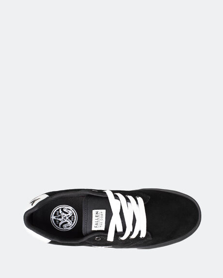 BLACK MENS FOOTWEAR FALLEN SNEAKERS - FMJ1ZA257