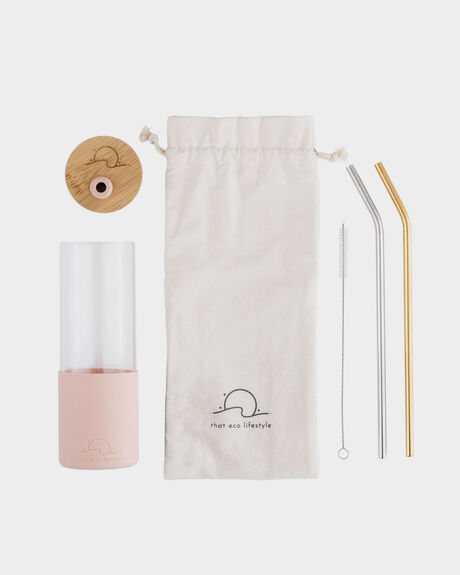 PINK WOMENS ACCESSORIES THAT ECO LIFESTYLE DRINKWARE - TUMBLERSOFTCORAL