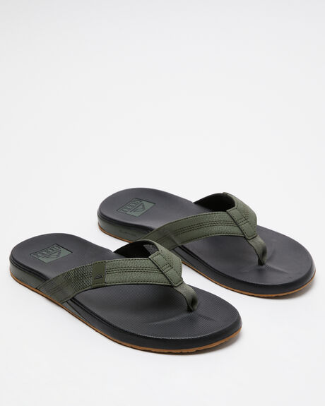 GEO OLIVE MENS FOOTWEAR REEF THONGS - CJ0588OLI
