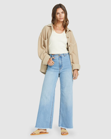 SURF SPRAY WOMENS CLOTHING BILLABONG JEANS - ABJDP00113-BFCW