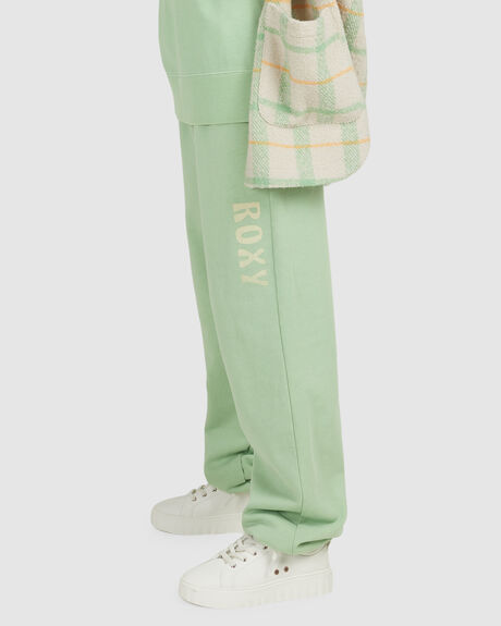 ABSINTHE GREEN WOMENS CLOTHING ROXY PANTS - URJFB03035-GHY0