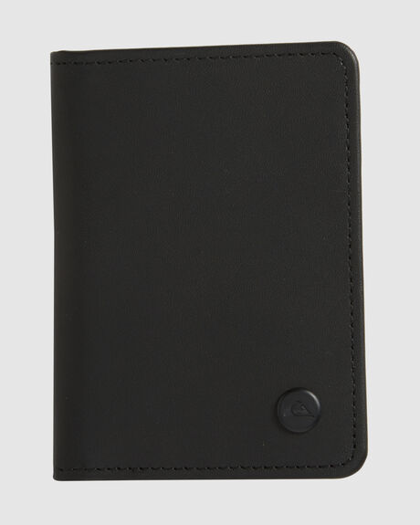 BLACK MENS ACCESSORIES QUIKSILVER WALLETS - AQYAA03408-KVJ0