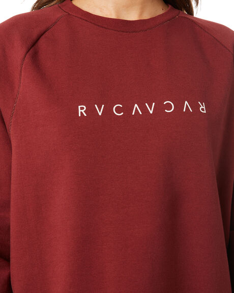 BORDEAUX WOMENS CLOTHING RVCA JUMPERS - R293151BOR